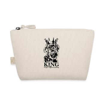 Giant Schnauzer King Dog Saying Dog Dog Dog - Organic Pouch - nature - Front