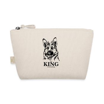 German Shepherd King of everything Dogs - Organic Pouch - nature - Front