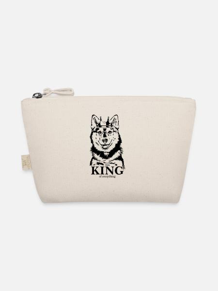 POMSKY King of everything Dogs Dog Wilsigns - Organic Pouch - nature - Front