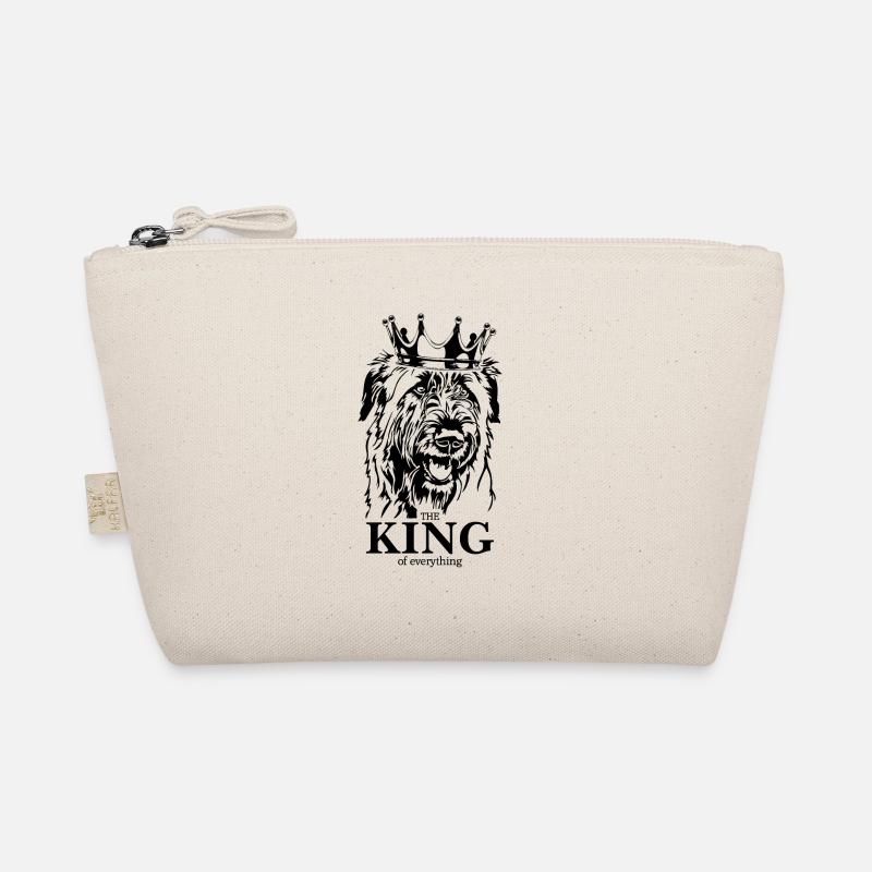 Irish Wolfhound King of everything Dog Wilsigns Organic Pouch