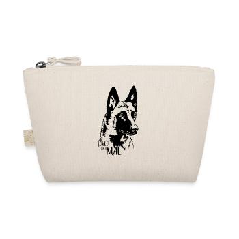 Aimé par un chien malinois Mal dire chiens Wilsigns - Trousse biologique - nature - Devant