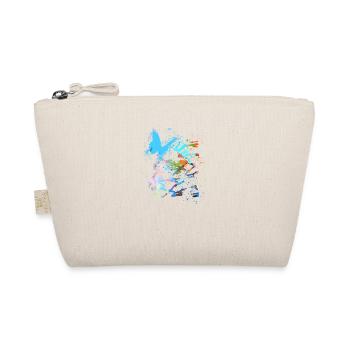 art,butterfly,graffiti,colorful,blue,painting - Organic Pouch - nature - Front
