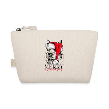 Père Noël BERGER PICARD Joyeux Noël Chiens Wilsigns - Trousse biologique - nature - Devant
