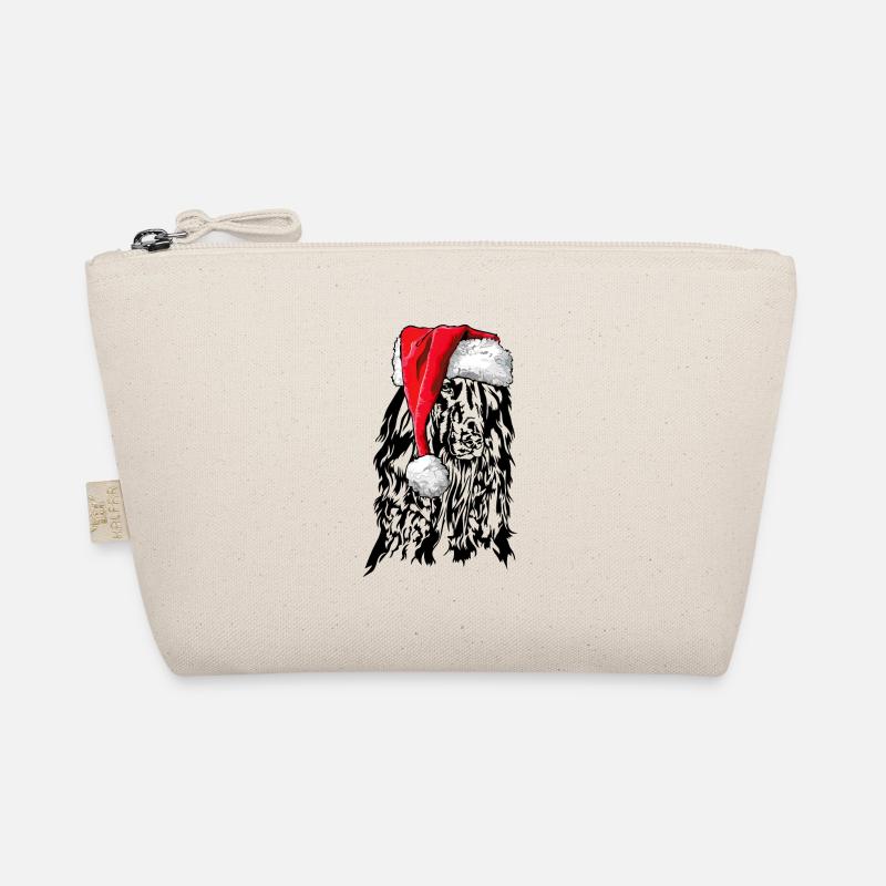 Santa Afghan Hound Chiens de Noël Trousse biologique