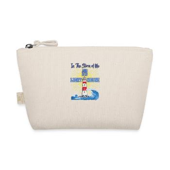 In the Storm of Life - Jesus is my Lighthouse - Bio-Täschchen - Natur - Vorne