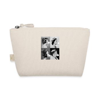 Reine II -Elizabeth Angleterre Reine,Chewing Gum,pop-art - Trousse biologique - nature - Devant