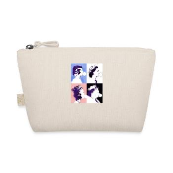 Reine II -Elizabeth Angleterre Reine,Chewing Gum,pop-art - Trousse biologique - nature - Devant