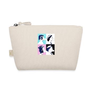 Reine II -Elizabeth Angleterre Reine,Chewing Gum,pop-art - Trousse biologique - nature - Devant