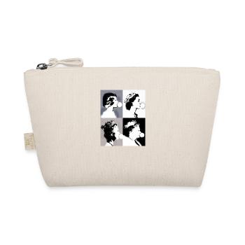 Reine II -Elizabeth Angleterre Reine,Chewing Gum,pop-art - Trousse biologique - nature - Devant
