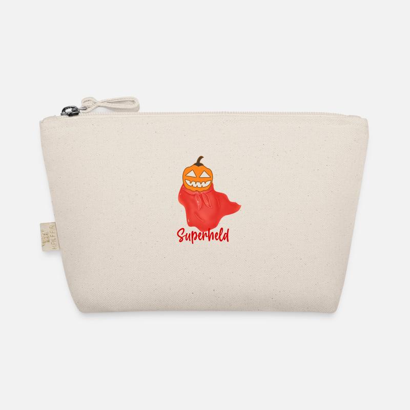 Superhero, Helloween,Pumpkin,Cape,Hero Organic Pouch