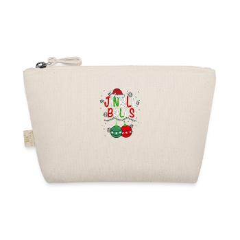 Jingle Balls Tinsel Tits Funny Matching Couple Che - Organic Pouch - nature - Front