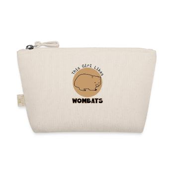 Une fille aime les wombats, un animal australien - Trousse biologique - nature - Devant