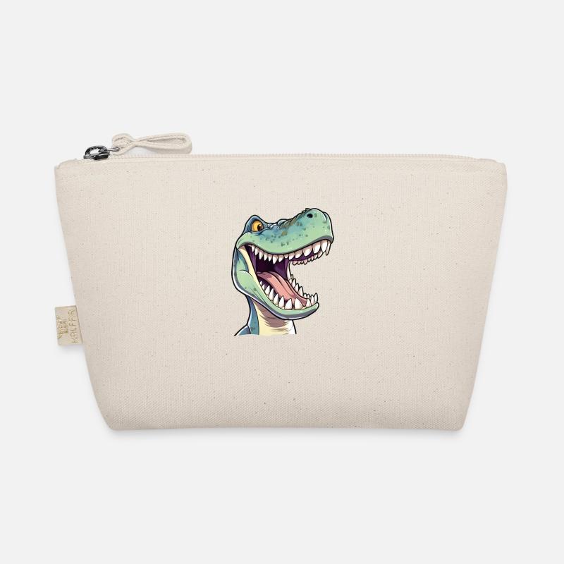 Dinosaur illustration Organic Pouch