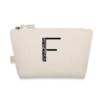 Buchstabe F - Bio-Täschchen - Natur - Vorne