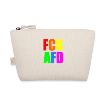 Fck afd - Bio-Täschchen - Natur - Vorne