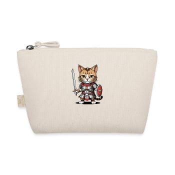 Chat Guerrier Romain Chat Cadeau - Trousse biologique - nature - Devant