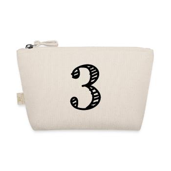 3 ANS. 3e ANNIVERSAIRE. ANNIVERSAIRE 3 ANS. 3 - Trousse biologique - nature - Devant