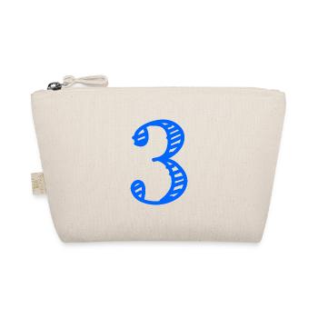 3 ANS. 3e ANNIVERSAIRE. ANNIVERSAIRE 3 ANS. 3 - Trousse biologique - nature - Devant