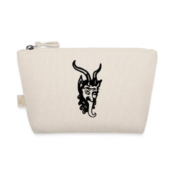 Krampus - Bio-Täschchen - Natur - Vorne