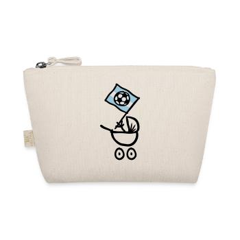 Argentina Bebé Fútbol Fan - Organic Pouch - nature - Front