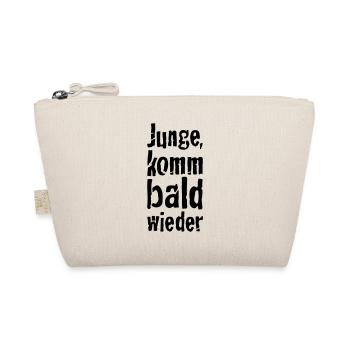junge, komm bald wieder - Bio-Täschchen - Natur - Vorne