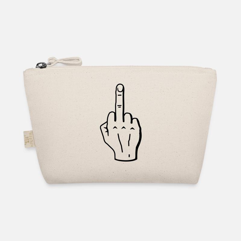 Middle Finger Organic Pouch