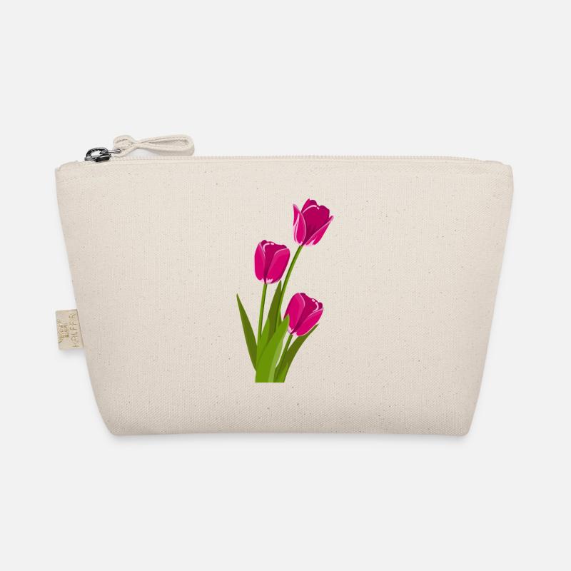 Tulpe Geschenk Geschenkidee Bio-Täschchen