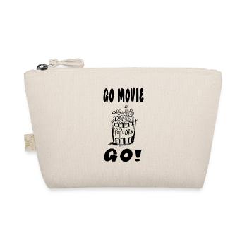 Go Go Film - Popcorn - Cinéma - Cadeau - Trousse biologique - nature - Devant
