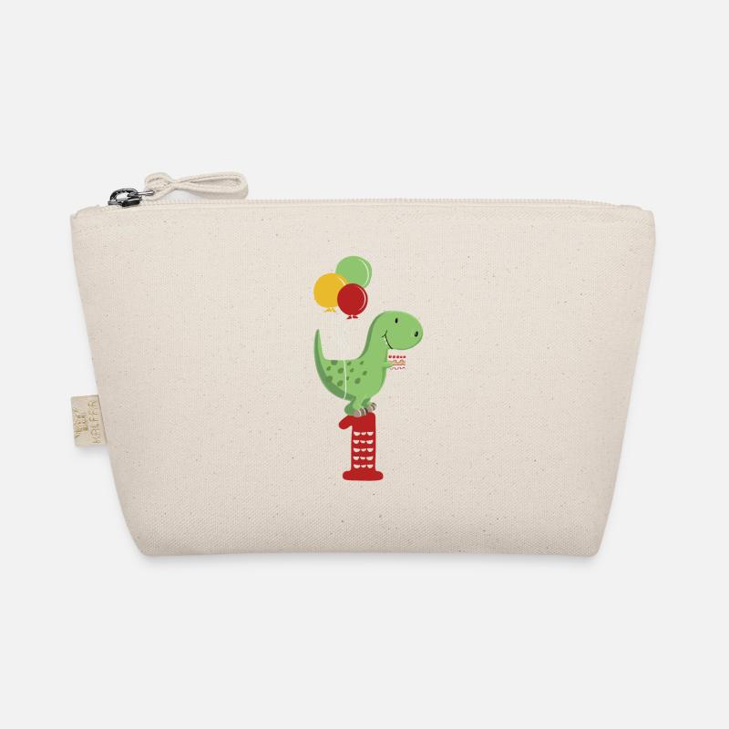 First Birthday Boy T Rex Dinosaur Organic Pouch
