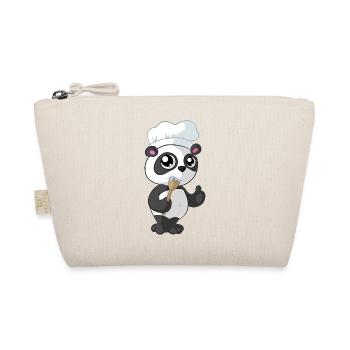 Panda de dessin animé de cuisine - Trousse biologique - nature - Devant