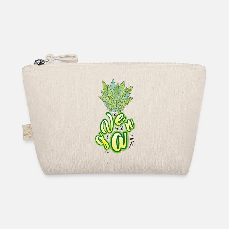 Veganer Vegetarier Tierschutz Geschenkidee Bio-Täschchen