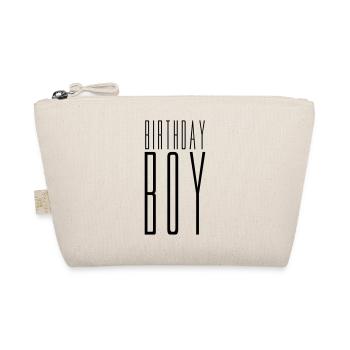 text Birthday boy birthday party jubilaeu - Organic Pouch - nature - Front