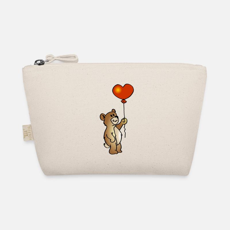 Bear with ball Organic Pouch