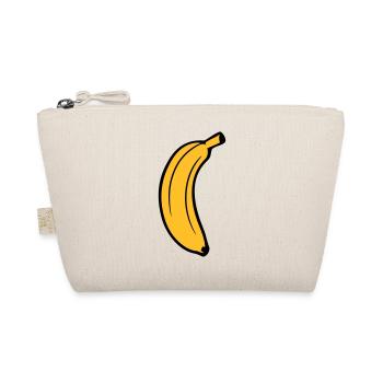 fruit banana delicious healthy eat banana peel krum - Organic Pouch - nature - Front