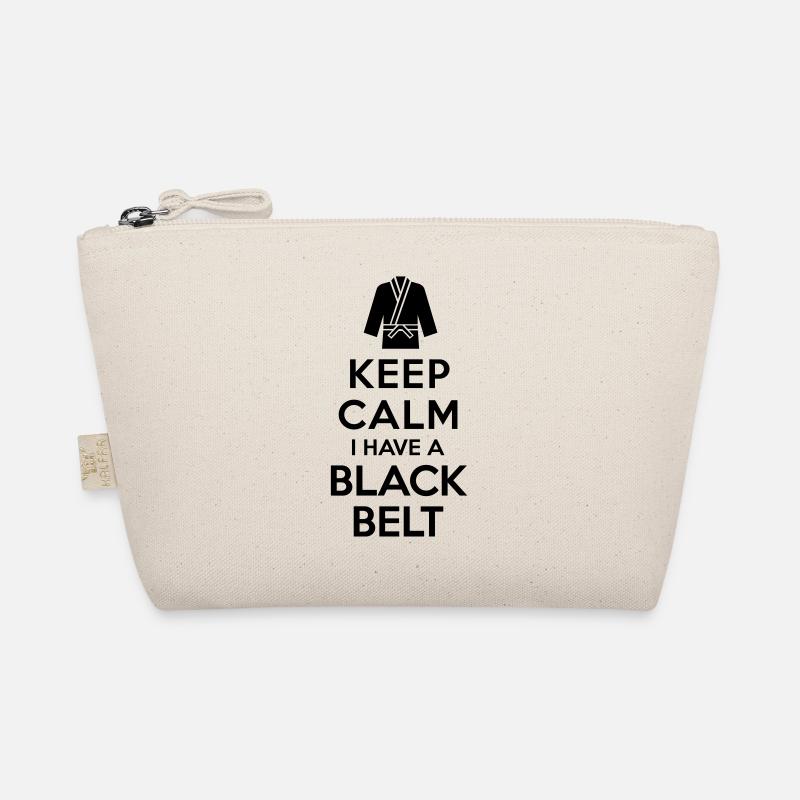 Keep calm i have a black belt Trousse biologique