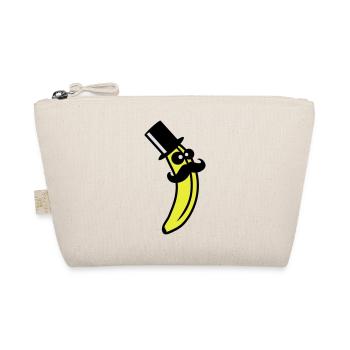 Sir Mustache Banana - Trousse biologique - nature - Devant