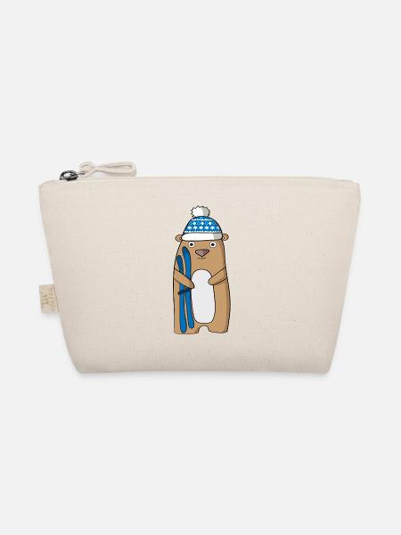 Ski - Organic Pouch - nature - Front