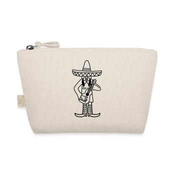 cool chanteur mexicain guitare chantant amérique du sud - Trousse biologique - nature - Devant