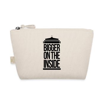 Bigger on the inside - Bio-Täschchen - Natur - Vorne