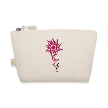 Tattoo with sun, moon and stars. - Organic Pouch - nature - Front