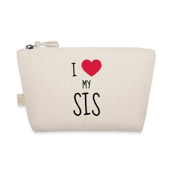 Soeur Soeurette Frère Naissance Bébé Sœur - Trousse biologique - nature - Devant