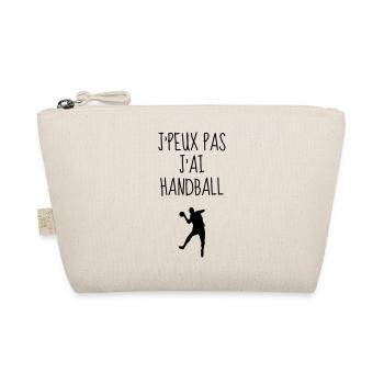 Handball Handballer Sport Sportler Spieler - Bio-Täschchen - Natur - Vorne