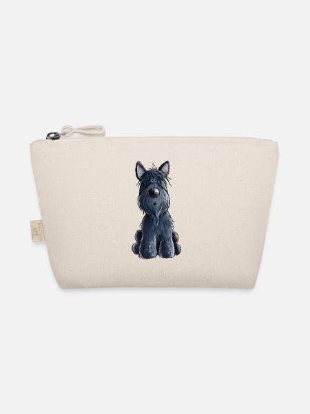 Süßer Scottish Terrier - Scottie - Geschenk - Hund - Bio-Täschchen - Natur - Vorne