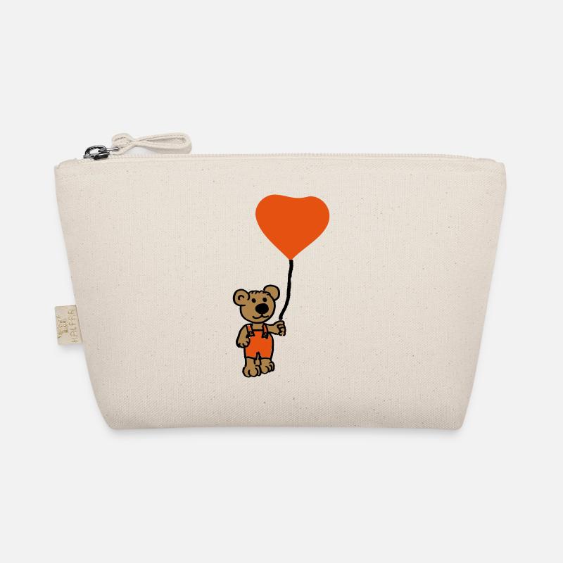 bear with baloon Organic Pouch