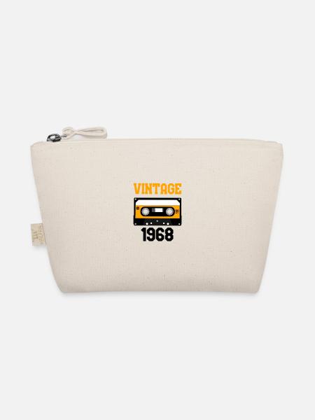 Vintage 1968 Baujahr 1968 Geburtsjahr 1968 - Bio-Täschchen - Natur