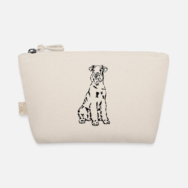 Airedale Terrier - Bio-Täschchen - Natur