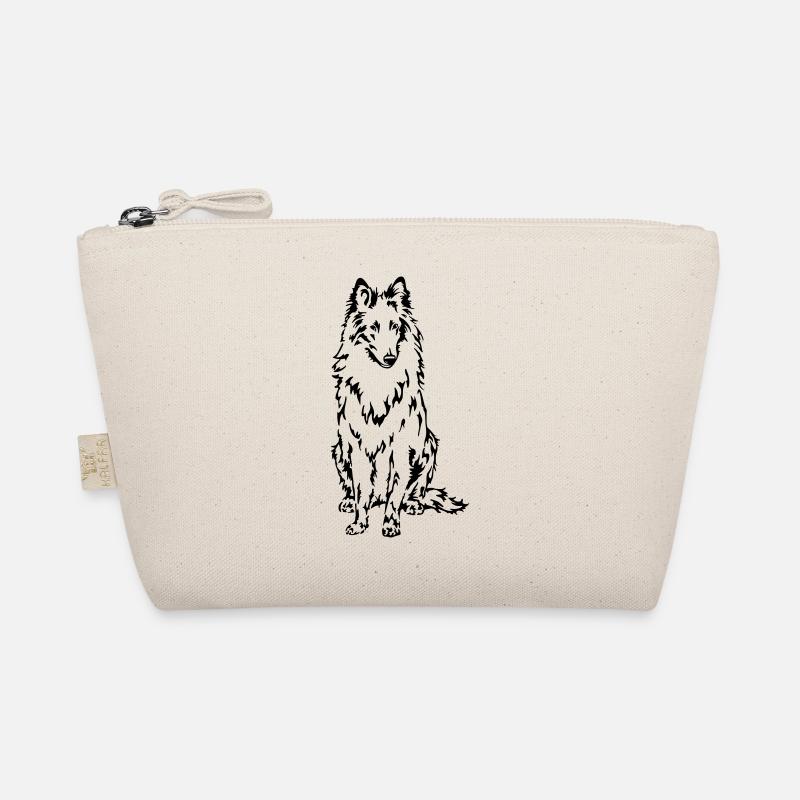 Groenendael Hundemotiv Bio-Täschchen