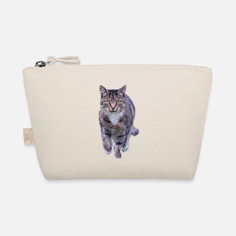 cat - Bio-Täschchen - Natur