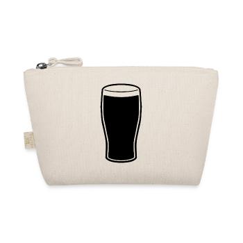 Pint Bier St. Patrick´s Day Irland Kobold Pub - Bio-Täschchen - Natur - Vorne