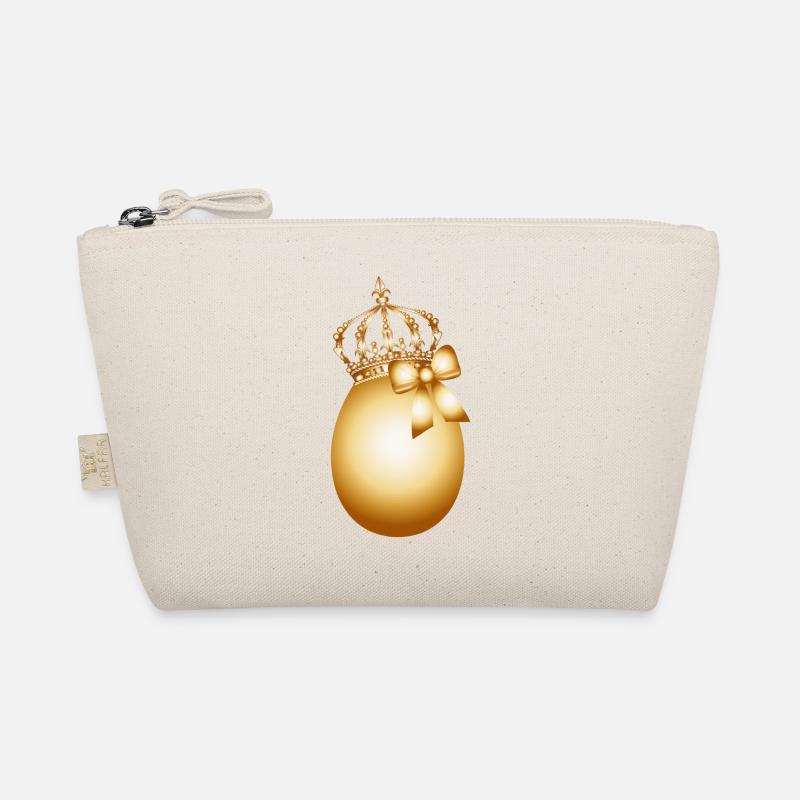 Oeuf d’or avec couronne dorée et boucle d’or Trousse biologique